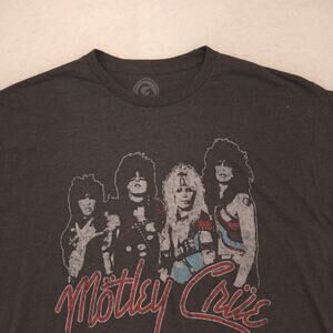 Motley Crue The Final Tour Band Graphic T Shirt Mens Size Extra Large XL Gray